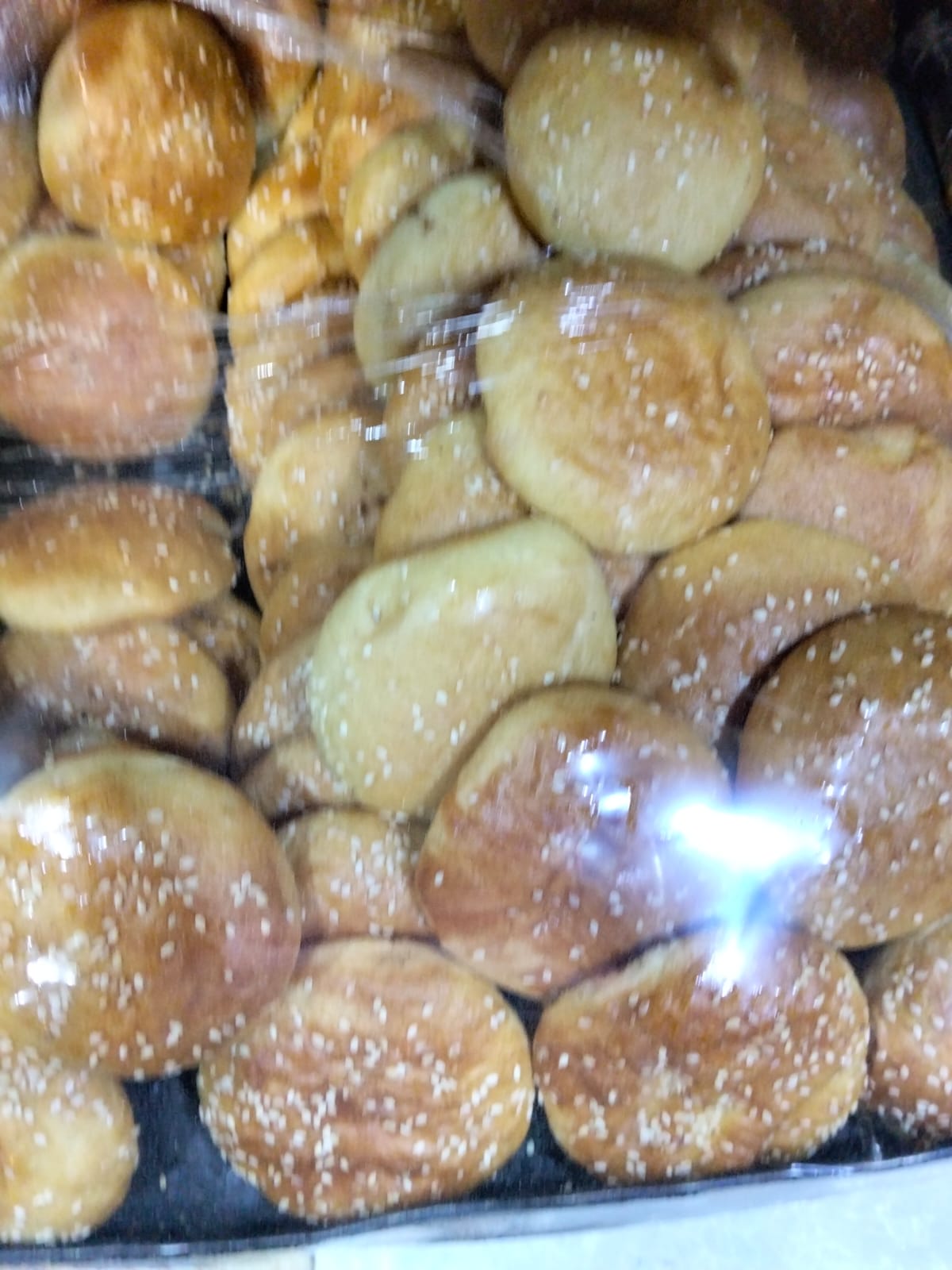 برازق شامية بالسمسم والفستق